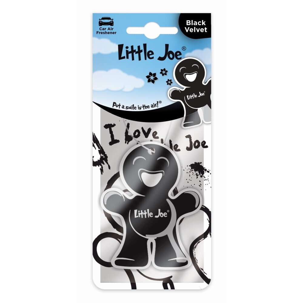 Ароматизатор бумажный подвесной человечек Little Joe Paper Black Velvet, Восточные нотки