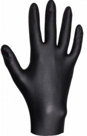 Перчатки нитриловые ультрапрочные JETA PRO Черные, размер XL