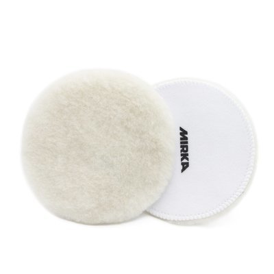 Полировальный круг меховой из овчины MIRKA Lambswool, 150мл