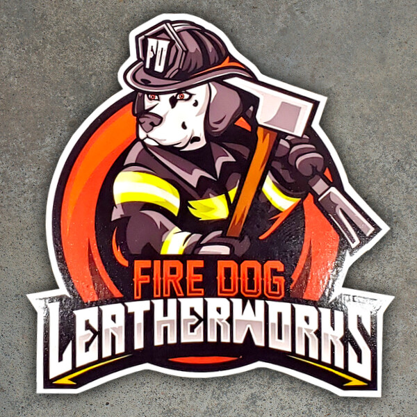 Fire Dog Stickers