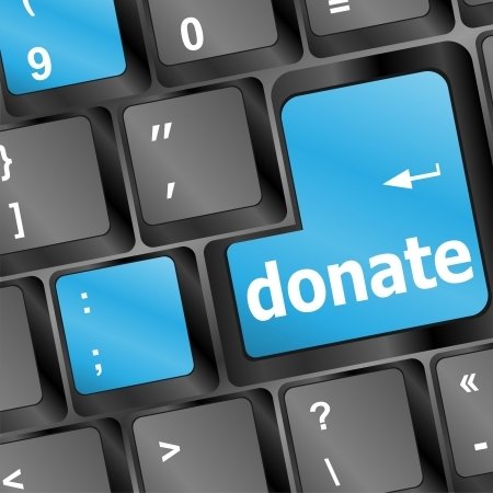 Donate keyboard key                       