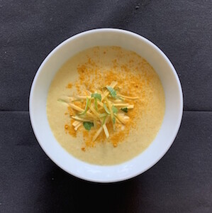 Golden Zucchini with Coconut