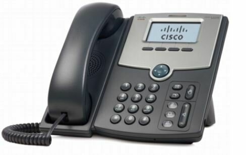 Cisco SPA512G 1-Line IP Phone with 2-Port Gigabit Ethernet Switch, PoE, and LCD Display