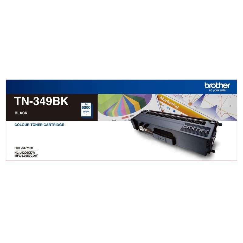 Brother TN349 Black Toner Cart