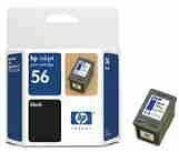 HP #56 Black Ink Cart C6656AA