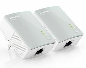 TP-Link TL-PA411 KIT AV500 Nano Powerline Adapter Starter Kit 500Mbps HomePlug AV 1x100Mbps LAN 300m range Miniature design Plug &amp; Play ~TL-PA211-KIT
