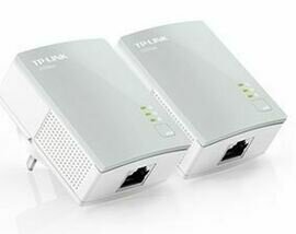TP-Link TL-PA411 KIT AV500 Nano Powerline Adapter Starter Kit 500Mbps HomePlug AV 1x100Mbps LAN 300m range Miniature design Plug &amp; Play ~TL-PA211-KIT