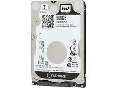 WD Black 500GB SATA3 7mm 2.5&#39; 7200RPM 6Gb/s 32MB Cache