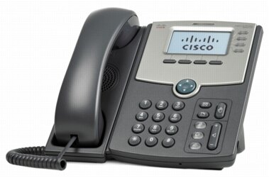 Cisco SPA514G 4-Line IP Phone with 2-Port Gigabit Ethernet Switch, PoE, and LCD Display
