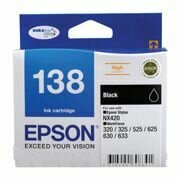Epson 138 Black Ink Cart