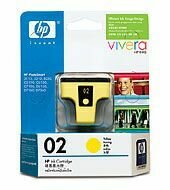 HP #02 Yellow Ink Cart C8773WA