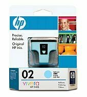 HP #02 Light Cyan Ink C8774WA