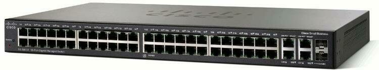 Cisco 48-port 10/100/1000 PoE + 4 combo Gigabit SFP  L3 Managed Switch (375w)