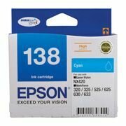 Epson 138 Cyan Ink Cart
