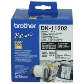 White Shipping/Name Badge Labe 62mmX100mm,300 labe per roll
