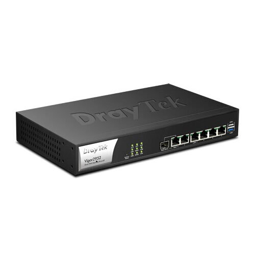 Draytek Vigor2952 Dual WAN Wired Router, 4x Gigabit LAN, 2xUSB 2 years warranty