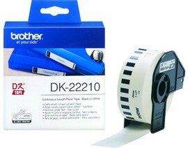 Brother DK22210 White Roll