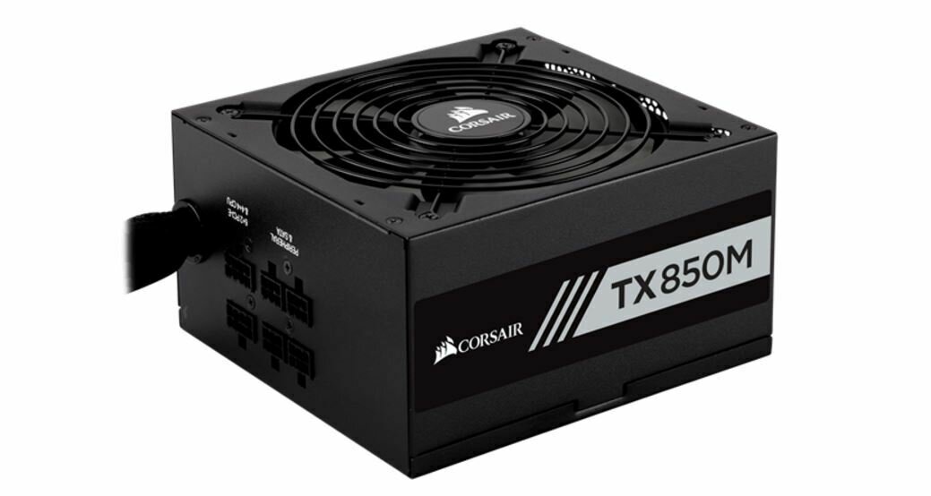 Corsair 850W TXM 80+ Gold Semi-Modular 140mm FAN ATX PSU 7 Years Warranty  &gt; PSCP-RM850
