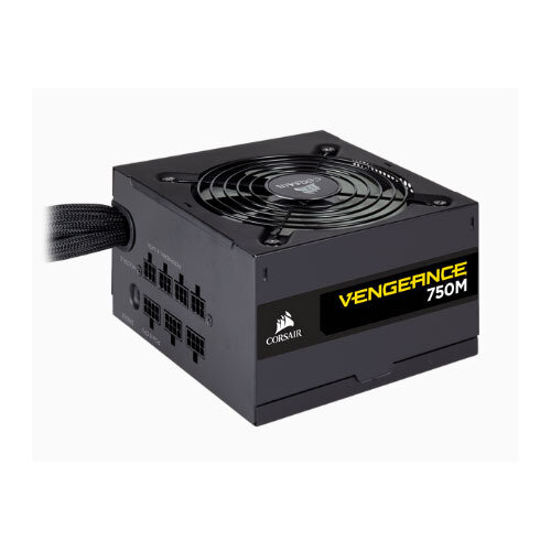 Corsair 750W CX 80+ Silver Semi-Modular 120mm FAN Black, ATX PSU, 5 Years Warranty