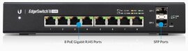 Ubiquiti EdgeSwitch Managed PoE+ Giga Switch  8 Port 150W