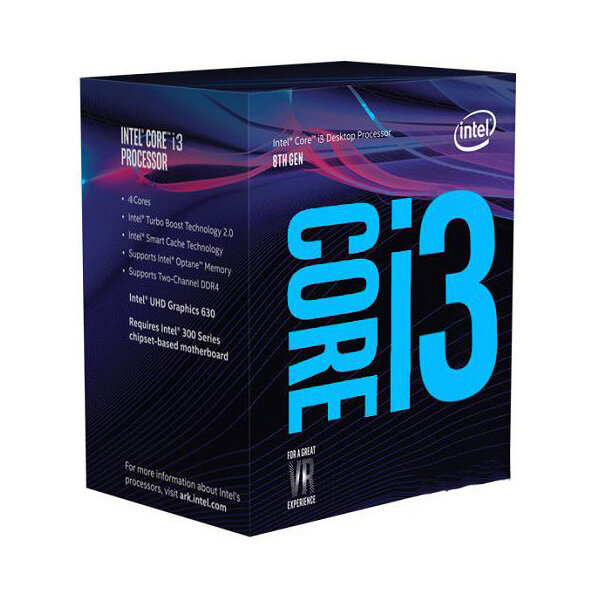 Intel Core i3-8350K 4Ghz No Fan Unlocked  s1151 Coffee Lake 8th Generation