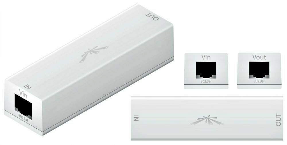 Ubiquiti Instant 802.3af Adapter passive PoE dev into 802.3af INDOOR