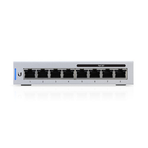 Ubiquiti UniFi Switch 8-port 60W with 4 x 802.3af PoE Ports - Single Pack