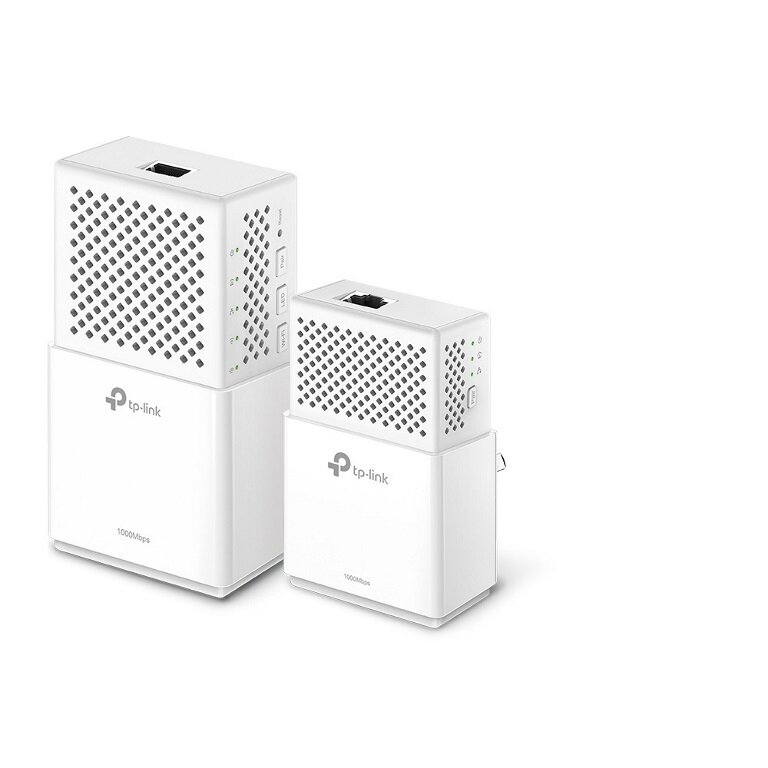 TP-Link TL-WPA7510-KIT AV1000 1000Mbps Gigabit Powerline AC Wi-Fi Kit 2.4GHz@300Mbps 5GHz@433Mbps 1x1Gbps Port HomePlug WPA7510+PA7010 300m Range