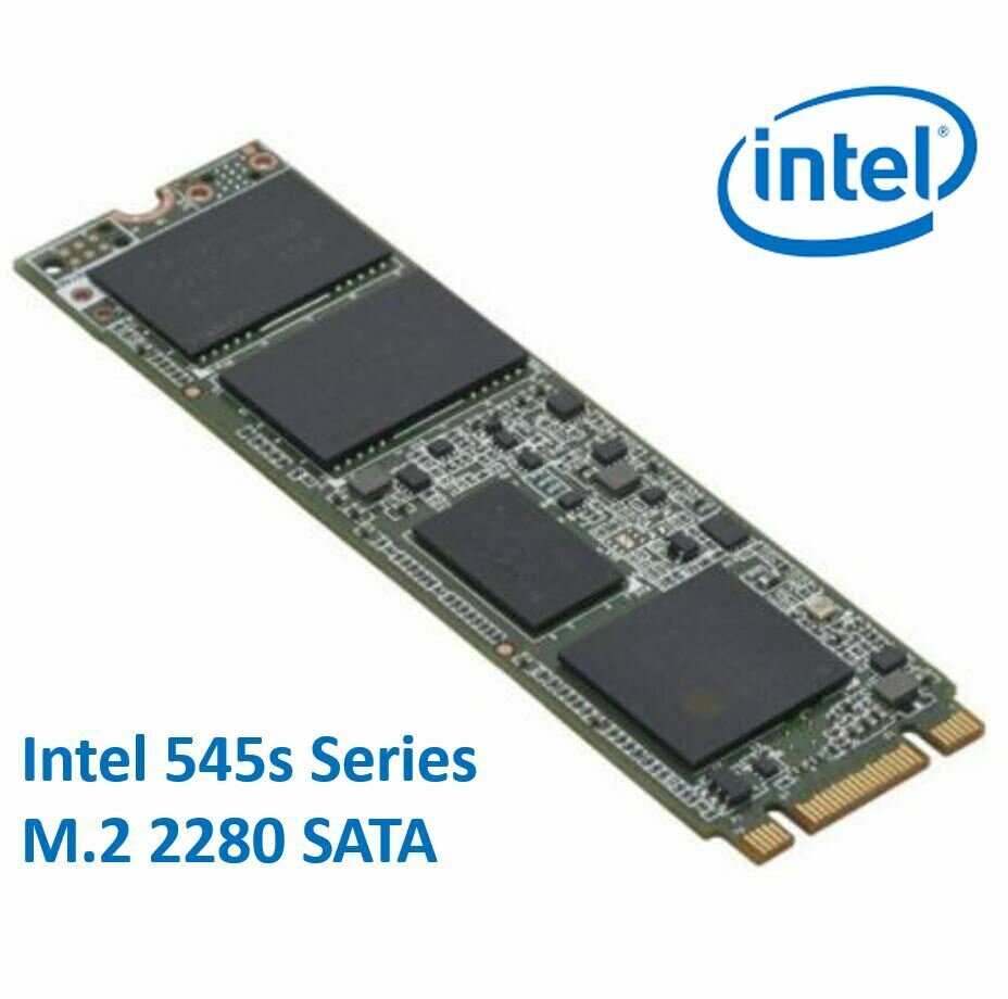 Intel 545s Series M.2 2280 256GB SSD SATA3 6Gbps 550/500MB/s TCL 3D NAND 75K/85K IOPS 1.6 Million Hours MTBF SFF Solid State Drive 5yrs Wty