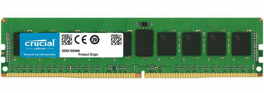 Crucial 16GB (1x16GB) DDR4 RDIMM 2666MHz