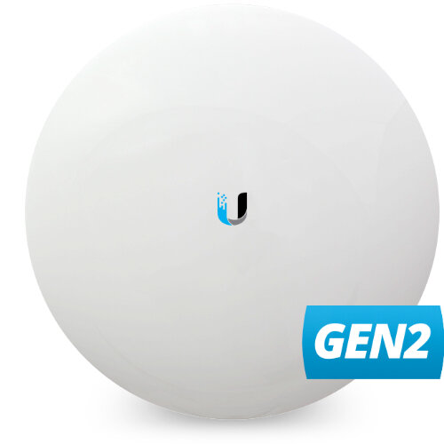 Ubiquiti NanoBeam AC 19dBi 5GHz 802.11ac Dual Antenna, Gen2, 450+ Mbps, Range 15+ km