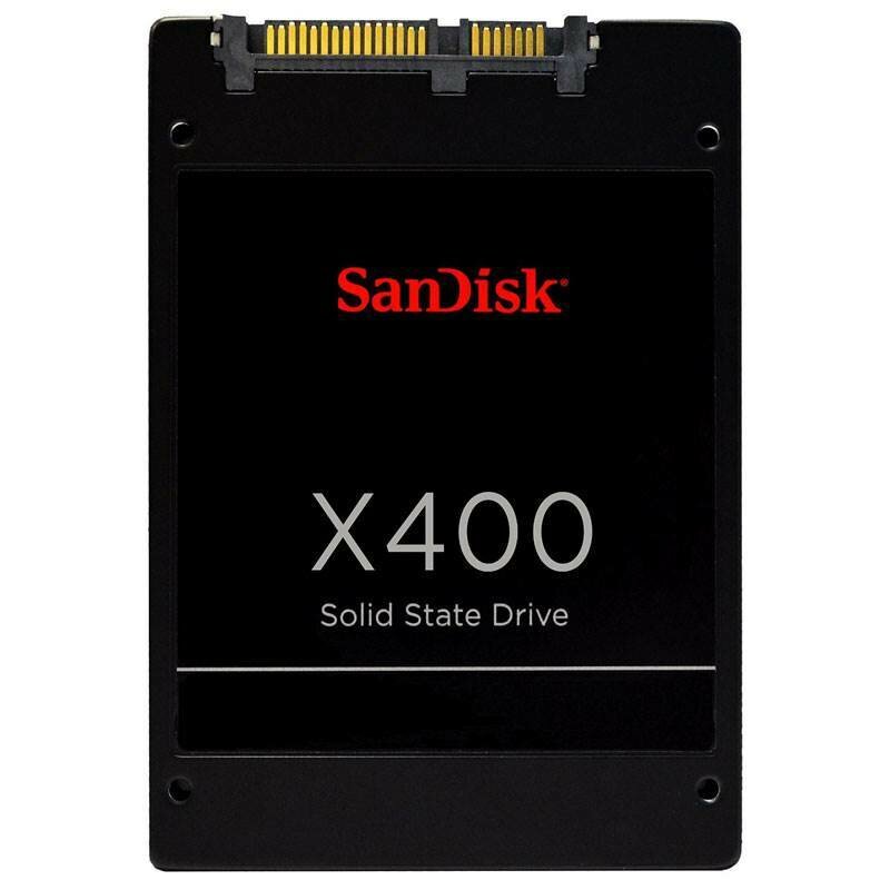 SanDisk X400 128GB 2.5&#39; SSD 540/340MB/s, upto 93.5/60k IOPS, 7mm, TCL Flash 6th Generation, 1 year Warranty