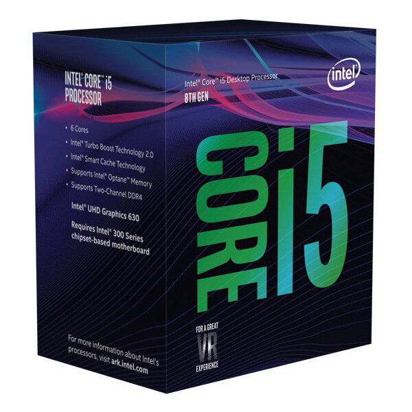 Intel Core i5-8400 2.8Ghz s1151 Coffee Lake 8th Generation Boxed