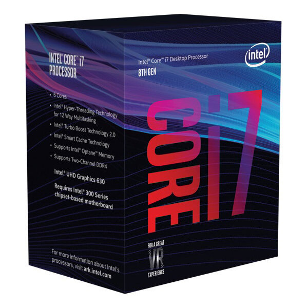 Intel Core i7-8700 3.2Ghz s1151 Coffee Lake 8th Generation Boxed
