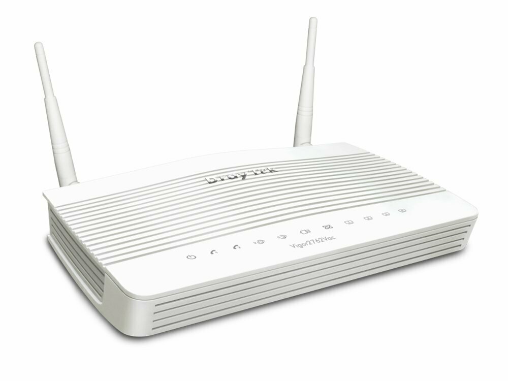 Draytek Vigor2762AC VDSL2/ADSL2+ VPN Firewall Router 4xGigabit LAN WAN Port 2xUSB for 3G/4G 2xSSL VPN Tunne 5GHz WLAN 2xAntenna 2yr wty~MOD-DV2760AC