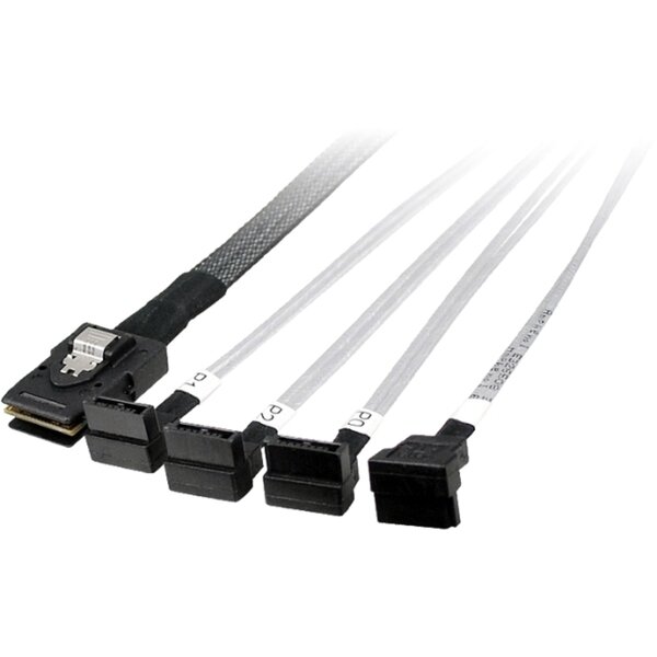 TGC Chassis Accessory SFF-8087 to SFF-8087 Cable, 60mm (1 to 4) Mini SAS Backplane