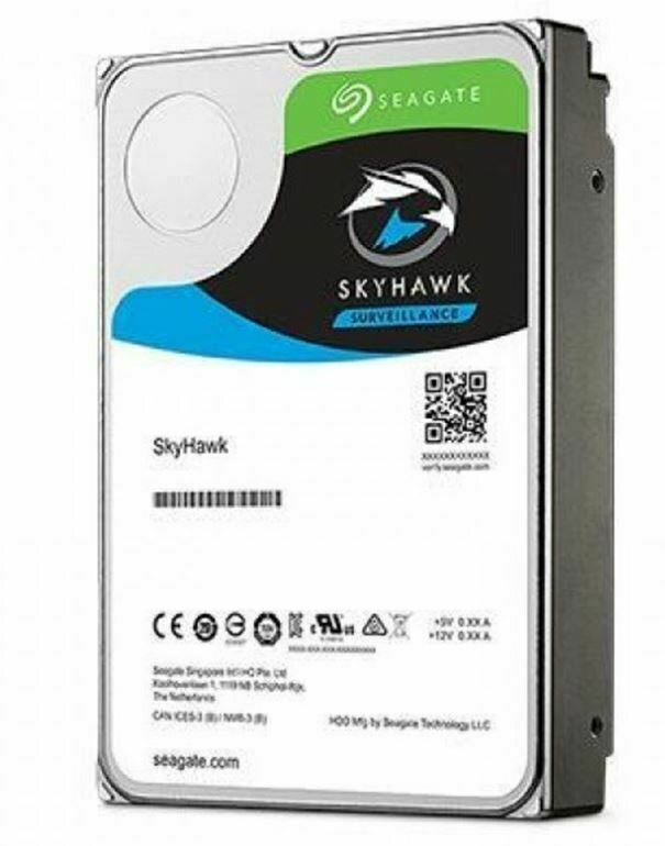 Seagate 3TB SkyHawk Surveillance 3.5&#39; 5900RPM SATA3 6Gb/s 64MB 24x7 HDD (ST3000VX009)