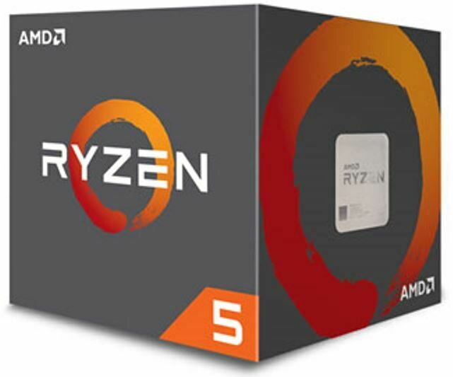 AMD Ryzen 5 2600, 6 Cores AM4 CPU, 3.9GHz 19MB 65W w/Wraith Stealth Cooler Fan Box