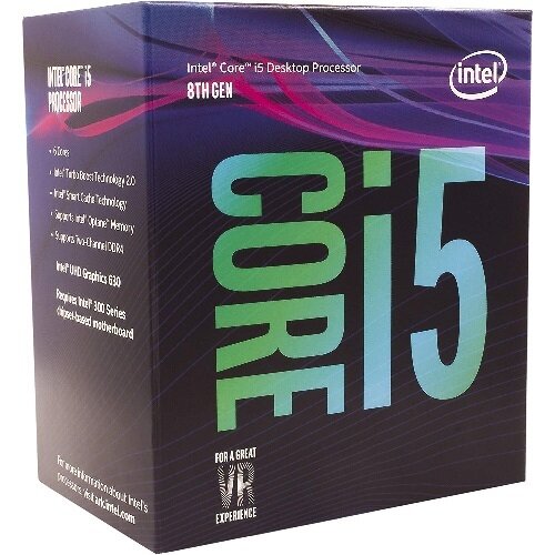 Intel Core i5-8500 3.0Ghz s1151 Coffee Lake 8th Generation Boxed