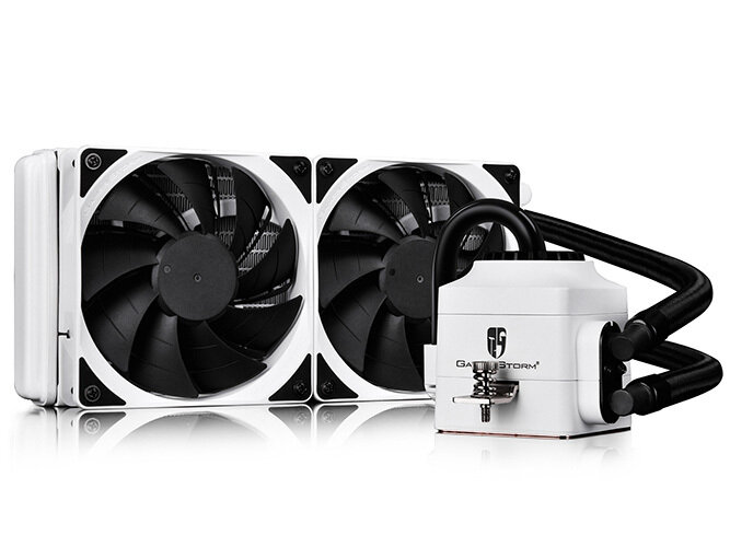 Deepcool Gamer Storm Captain 240EX AIO Liquid Cooling, AM4, WHITE