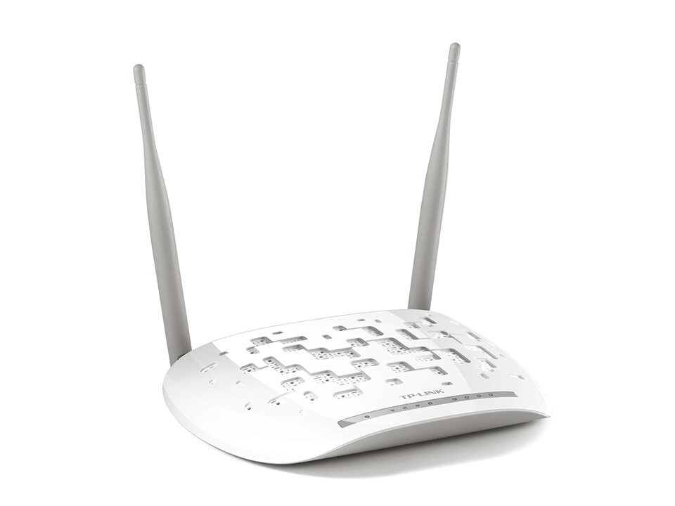 TP-Link TD-W8961N N300 Wireless N ADSL2+ Modem Router 2.4GHz (300Mbps) 4x100Mbps LAN RJ11 2x5dBi Antennas NAT Router Switch Access Point ~TD-W8960N