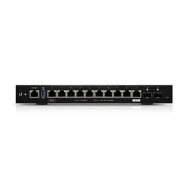 Ubiquiti EdgeRouter 12 - 10-Port Gigabit Router with PoE Passthrough and 2 SFP Ports