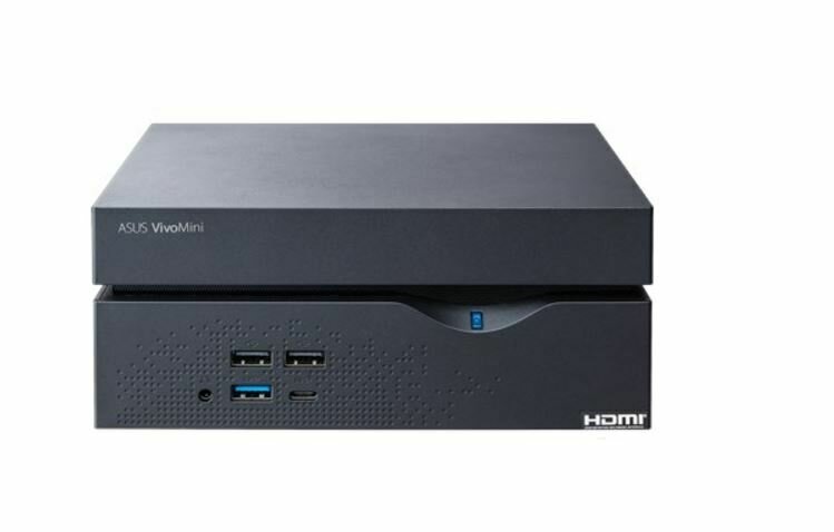 Asus VC66R commercial Mini PC,  i5-7400, 8GB (1x 8GB) DDR4, 256GB M.2 SSD, 1x HDMI,1xDVI-D,1xDP, WIN10PRO64, 2yrs Pickup&amp;Return Warranty