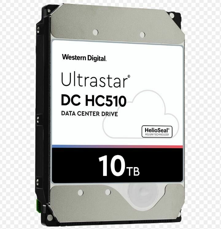 WD 10TB Ultrastar Enterprise 3.5&#39; SAS 512E SE 256MB 7200RPM 12GBs.- 5yrs Warranty