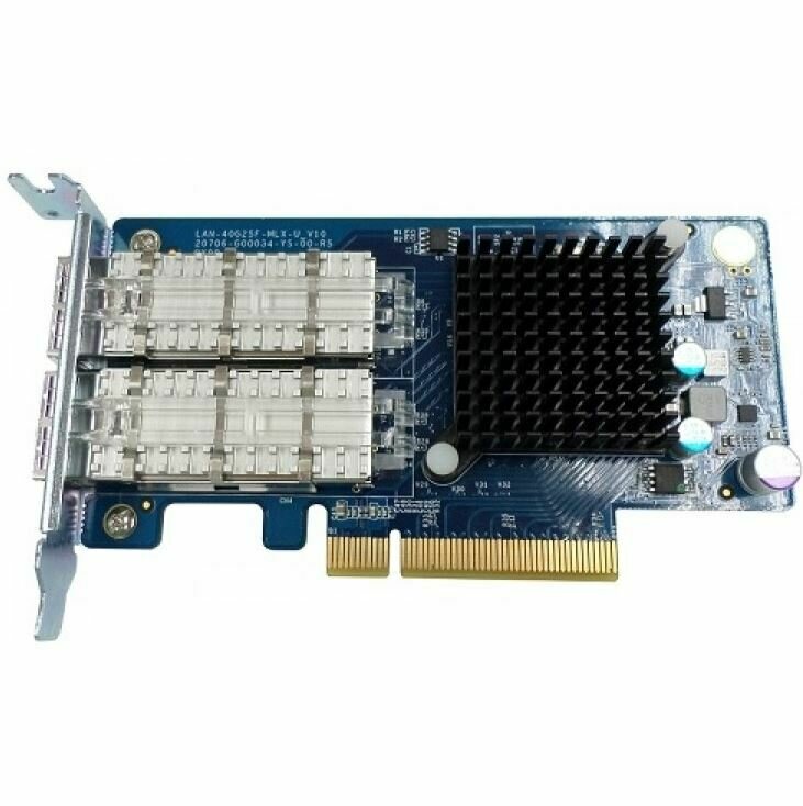 QNAP LAN-10G2SF-MLX Dual-port 10GbE SFP+ Network Expansion Card for QNAP TS-879, TS-EC880, TVS-471, TVS-671, TVS-871