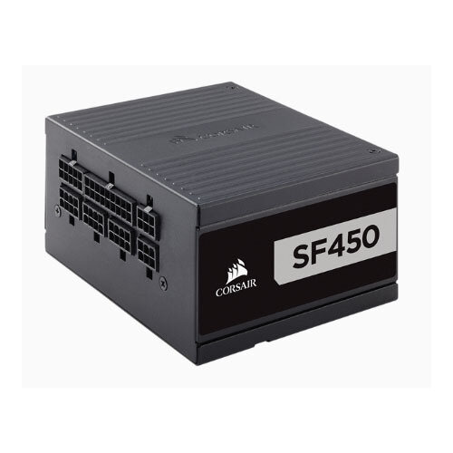 Corsair 450W SF 80+ Platinum Fully Modular 80mm FAN SFX PSU (Not ATX Standard) 7 Years Warranty