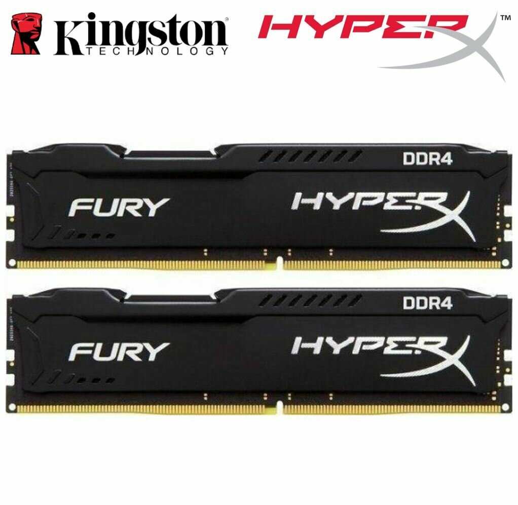 Kingston HyperX Fury 8GB (2x4GB) DDR4 UDIMM 2666MHz