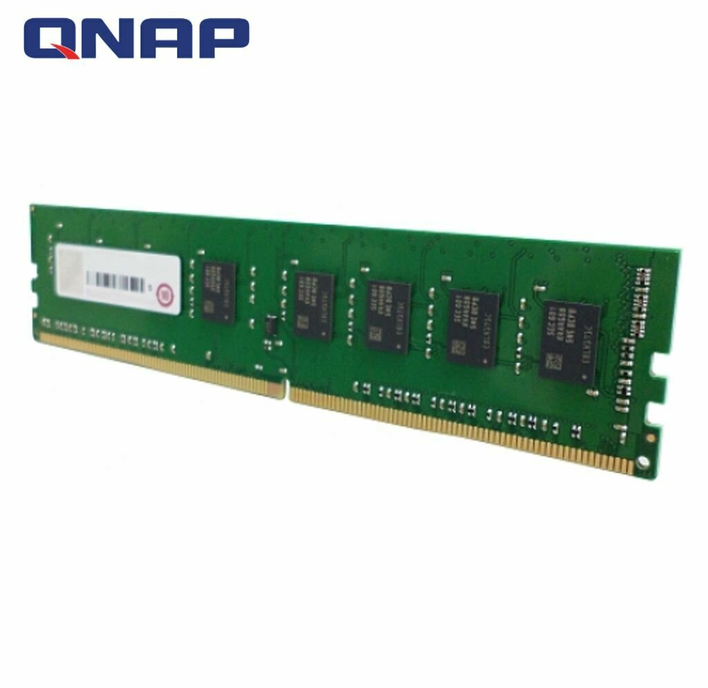 QNAP RAM-8GDR4A0-UD-2400 8GB DDR4 RAM 2400MHz Memory Module for TS-873U,873U-RP,TS-1273U,1273U-RP,TS-1673U,1673U-RP