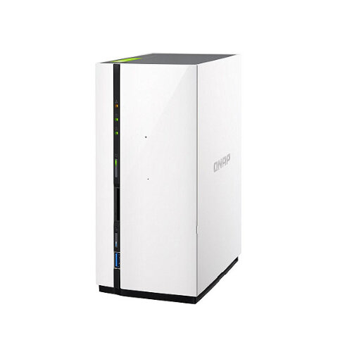 QNAP TS-228A, 2-BAY NAS (NO DISK),1GB, ARM-1.4GHz, USB, GbE(1), 2YR ~BAQN-TS228