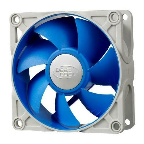 Deepcool Ultra Silent 80mm x 25mm Ball Bearing Case Fan with Anti-Vibration Frame PWM